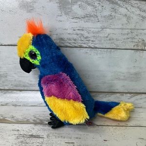 TY Beanie Boos - Wynnie the Parrot (Glitter Eyes) Small 6" Plush.